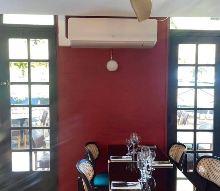 climatisation installée par ModernClim dans un restaurant