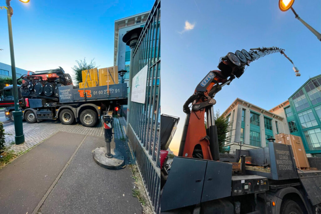 système grutage climatisation chauffage