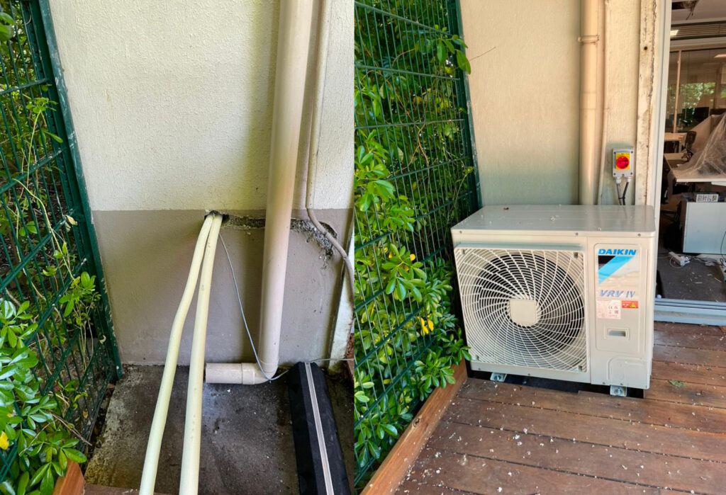 installation systeme climatisation